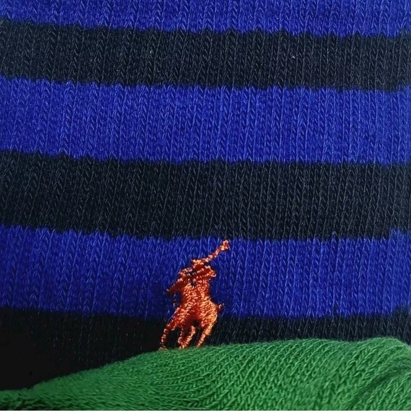 Polo Ralph Lauren Mens size XL shoe size 12-17 performance crew socks 3 pair New - Picture 7 of 16